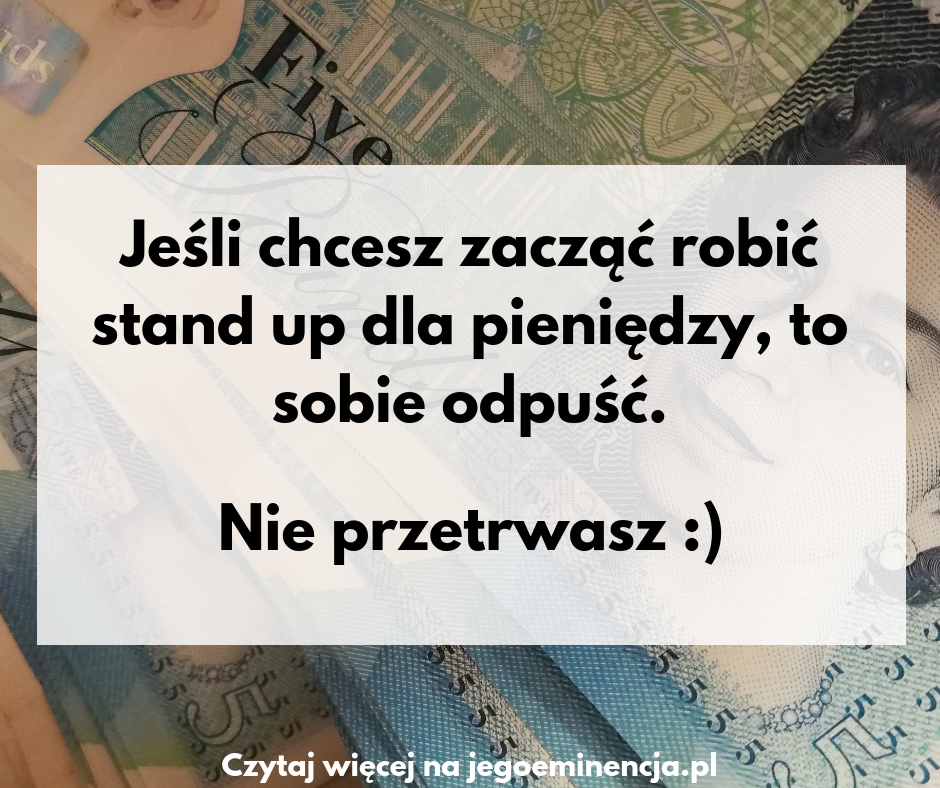 napis i zdjęcie funtów w tle