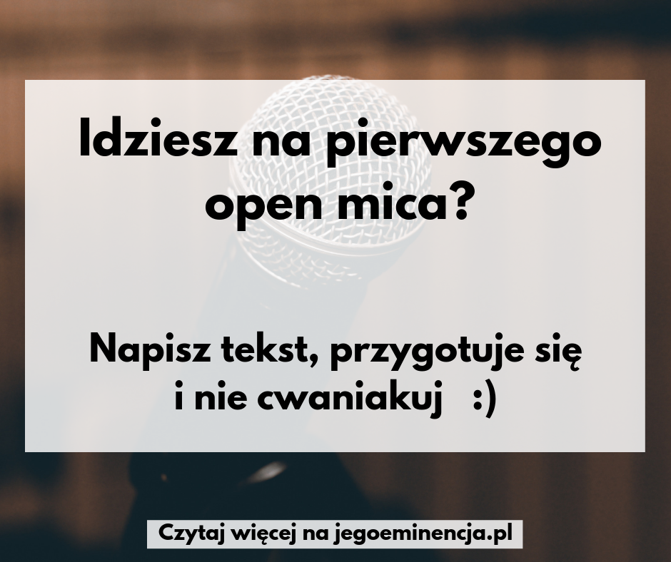 Jak zacząć robić stand up? – 6 praktycznych rad